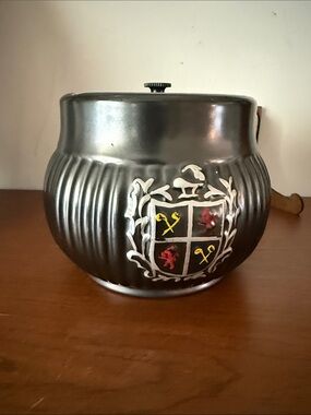 Vintage Collectible Crown Devon Tobacco Jar Humidor